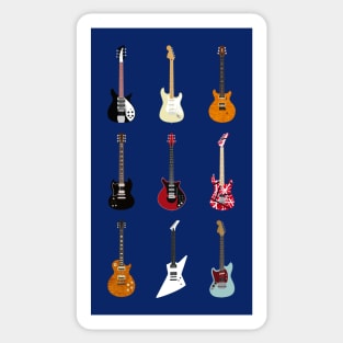 Epic Guitars of Rock ✅ Sticker